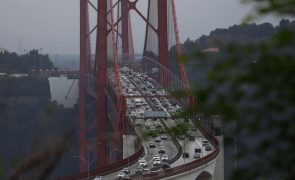 Obras condicionam trânsito na Ponte 25 de Abril entre terça-feira e dia 20