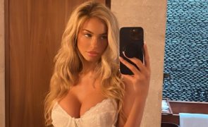 Hannah Palmer, a modelo que foi gravada dentro de casa por fã obcecado