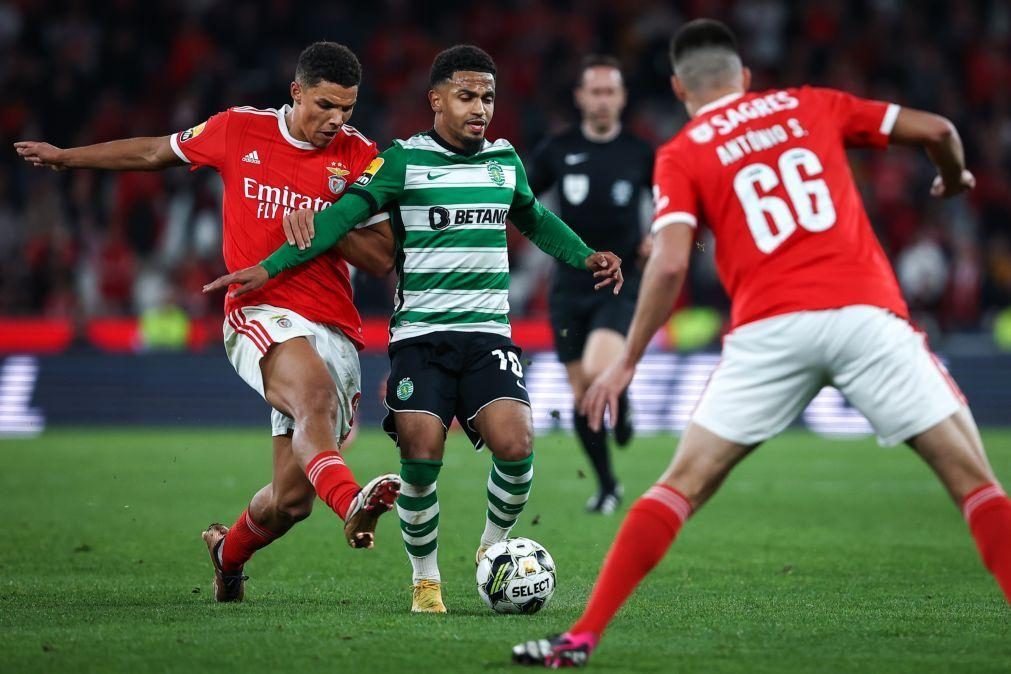 Empate no dérbi entre Benfica e Sporting encurta liderança 'encarnada'