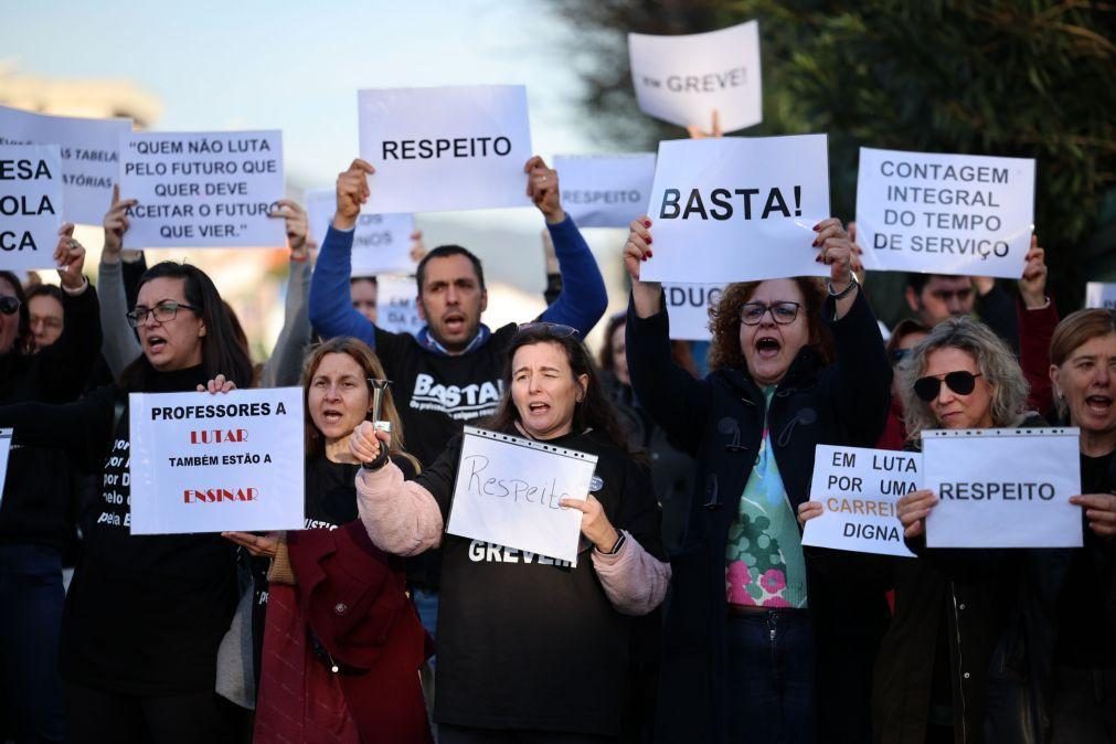 Professores iniciam hoje em Lisboa greve de 18 dias por distritos