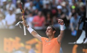 Nadal vence britânico Jack Draper em quatro 'sets' no Open da Austrália