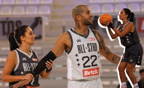 Rita Pereira dá show mas marido leva Taça Betclic All-Star para casa