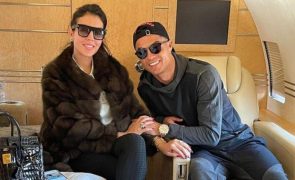 Ronaldo e Georgina Mimam Bella com vistoso diamante