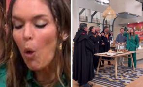 Diana Chaves ficou com vontade de vomitar em direto [vídeo]