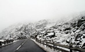 Estradas do maciço central da serra da Estrela reabriram ao trânsito