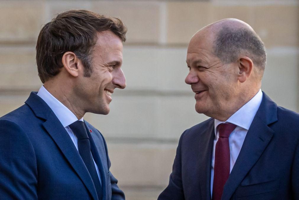 Scholz e Macron pedem um fortalecimento da 