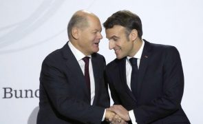 França e Alemanha reiteram apoio à Ucrânia após encontro entre Macron e Scholz