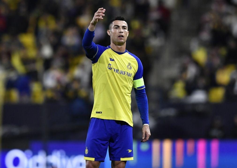 Cristiano Ronaldo fica em branco na estreia oficial pelo Al Nassr