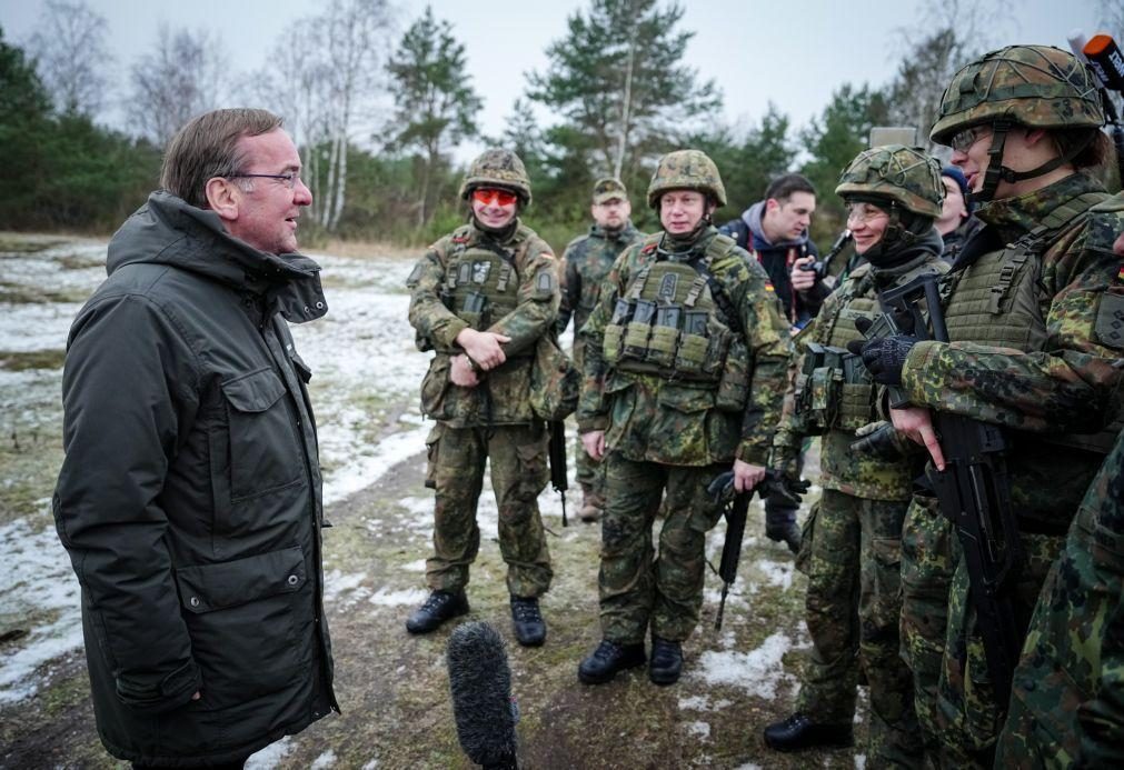 Ucrânia: Fundo de 100 MME para modernizar exército alemão é insuficiente - ministro