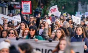 Professores e pessoal não docente voltam a manifestar-se hoje em Lisboa