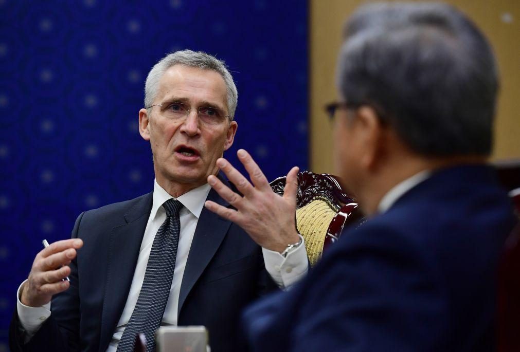 Secretário-geral da NATO defende mundo