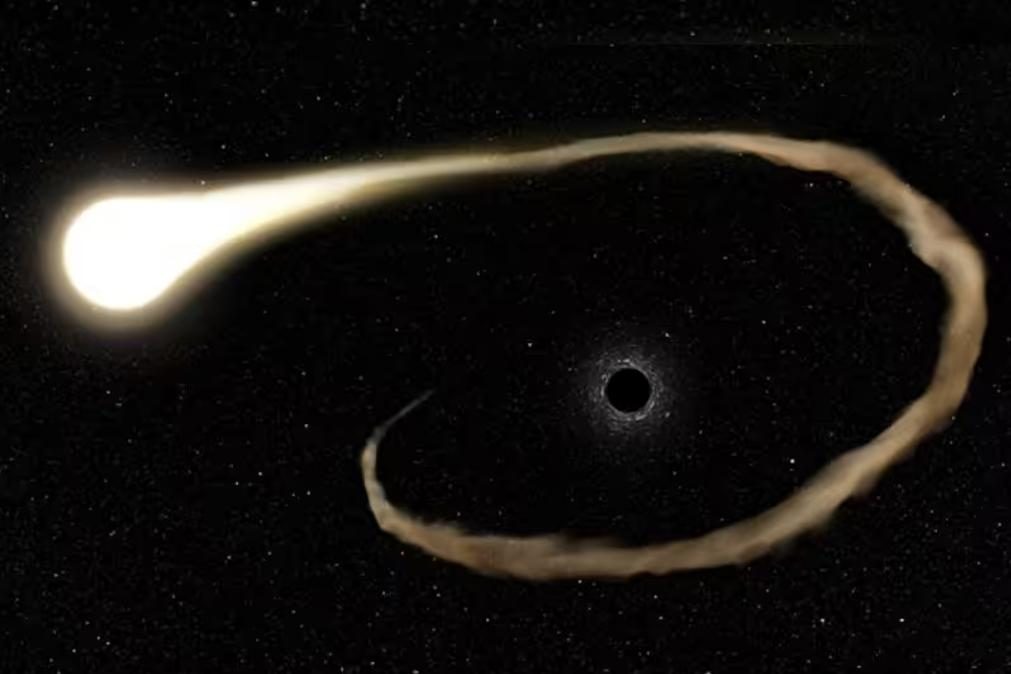 Telescópio Hubble capta estrela a ser devorada por buraco negro [vídeo]