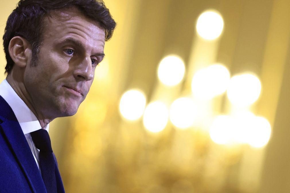 Macron exorta israelitas e palestinianos a não