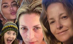 De Cristina Ferreira a Kim Kardashian: 27 celebridades sem maquilhagem