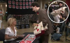 Pamela Anderson diz que rapto em Borat acabou com casamento