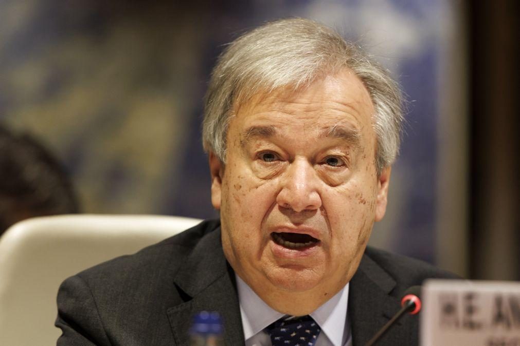 António Guterres alerta para degradação de perspetivas de paz na Ucrânia e Palestina