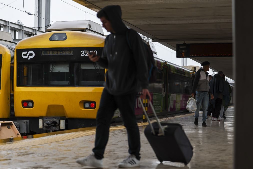 Greve na CP suprime 206 comboios até às 20:00 dos 1.218 que estavam programados