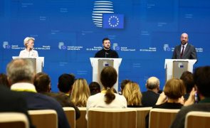 Zelensky quer sanções contra 'drones' e mísseis e insiste nos caças