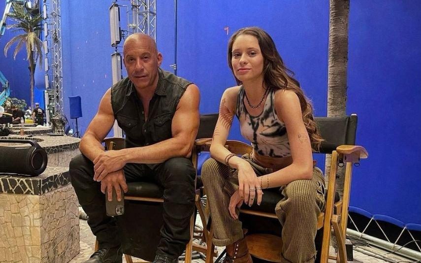 Daniela Melchior mostra-se ao lado de Vin Diesel e Ludacris no novo filme
