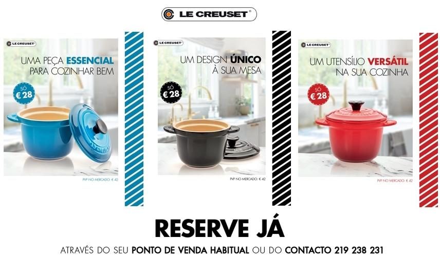 Mini cocotte de cerâmica da Le Creuset