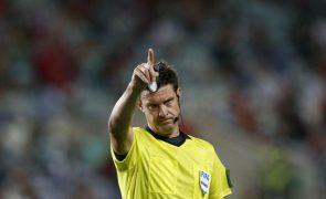 LCE: Esloveno Matej Jug é o árbitro do Sporting de Braga-Fiorentina