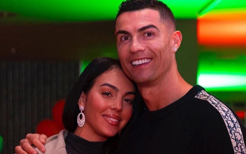 Cristiano Ronaldo assinala Dia dos Namorados com mensagem romântica a Georgina