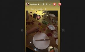 Georgina Rodriguez e os detalhes do jantar romântico com CR7: sushi e pétalas de rosa