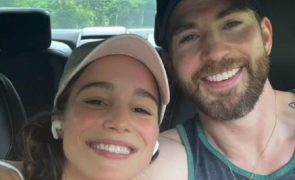 Chris Evans pede Alba Baptista em casamento