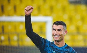 Cristiano Ronaldo na primeira convocatória de Roberto Martínez