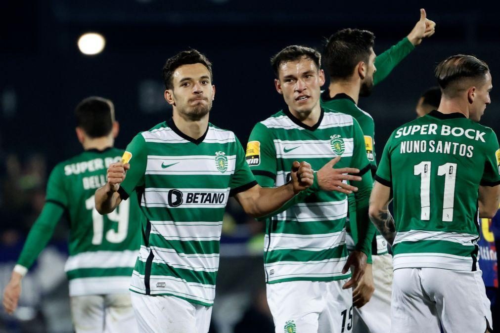 Sporting vence em Chaves e mantém distância para o Sporting de Braga