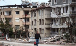 Turquia/Sismo: Mais de 865 mil pessoas estão a viver em tendas, indicam autoridades locais