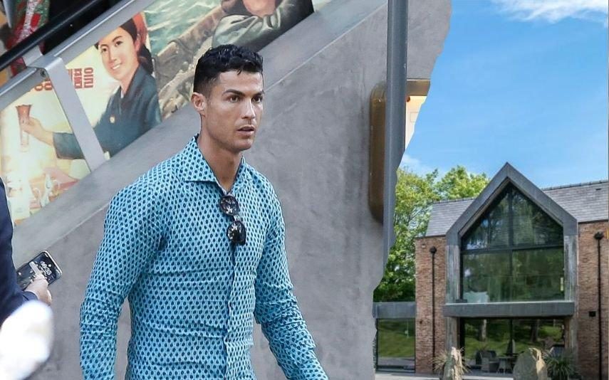 Cristiano Ronaldo coloca mansão luxuosa de Manchester à venda
