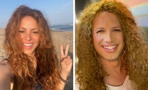 Shakira Comentador do 'Passadeira Vermelha' deixa colegas às lágrimas ao imitar cantora