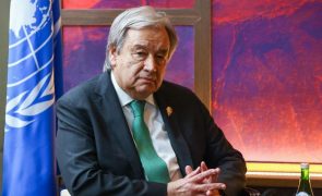 Guterres pede paz que respeite Carta da ONU e fronteiras ucranianas