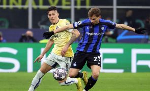 FC Porto perde com Inter de Milão na primeira mão dos 'oitavos' da 'Champions'