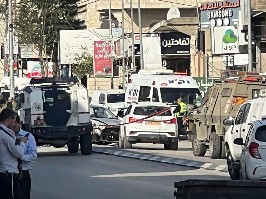 Dois israelitas mortos em ataque no norte da Cisjordânia ocupada