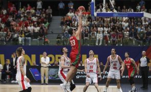Portugal na fase de qualificação do Eurobasket2025 apesar de perder na Bulgária