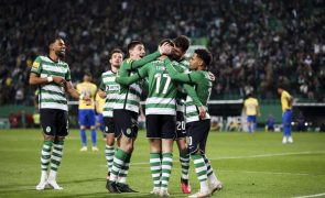 Sporting vence Estoril Praia e recupera pontos ao FC Porto