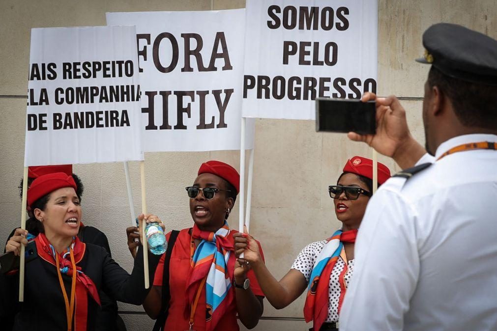 Tripulantes da TAAG desmentem administração e dizem que manifestação