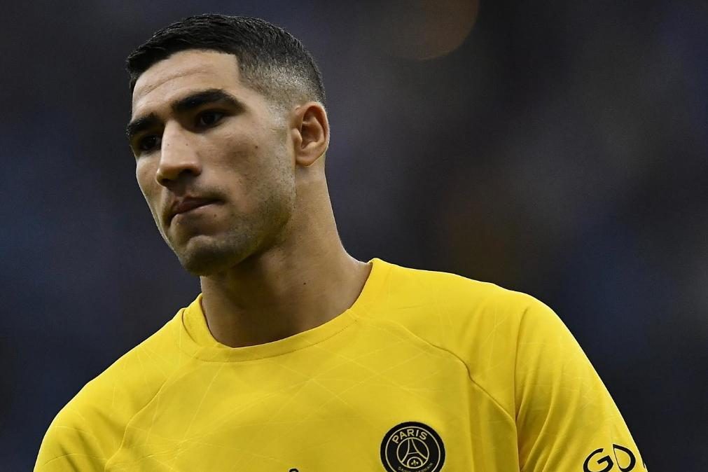 Hakimi, jogador do Paris Saint-Germain acusado de violação