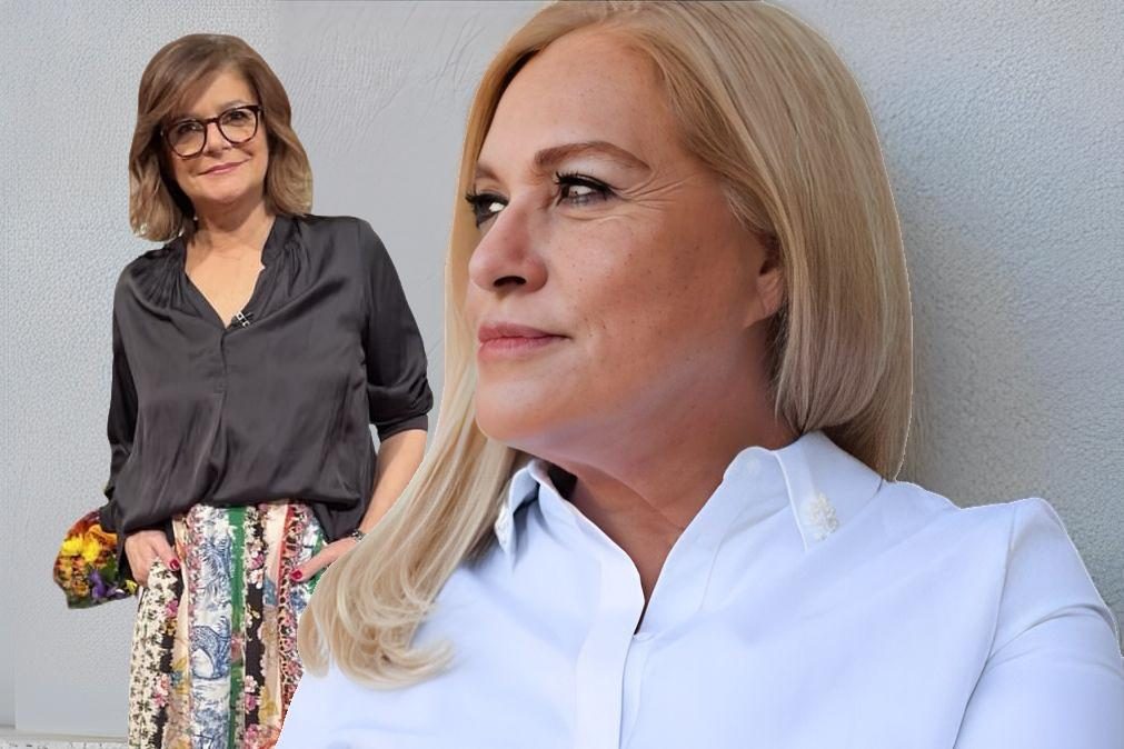 Teresa Guilherme abraça e pede desculpa a Júlia Pinheiro