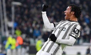 Juventus impõe-se no dérbi de Turim com reviravolta na segunda parte