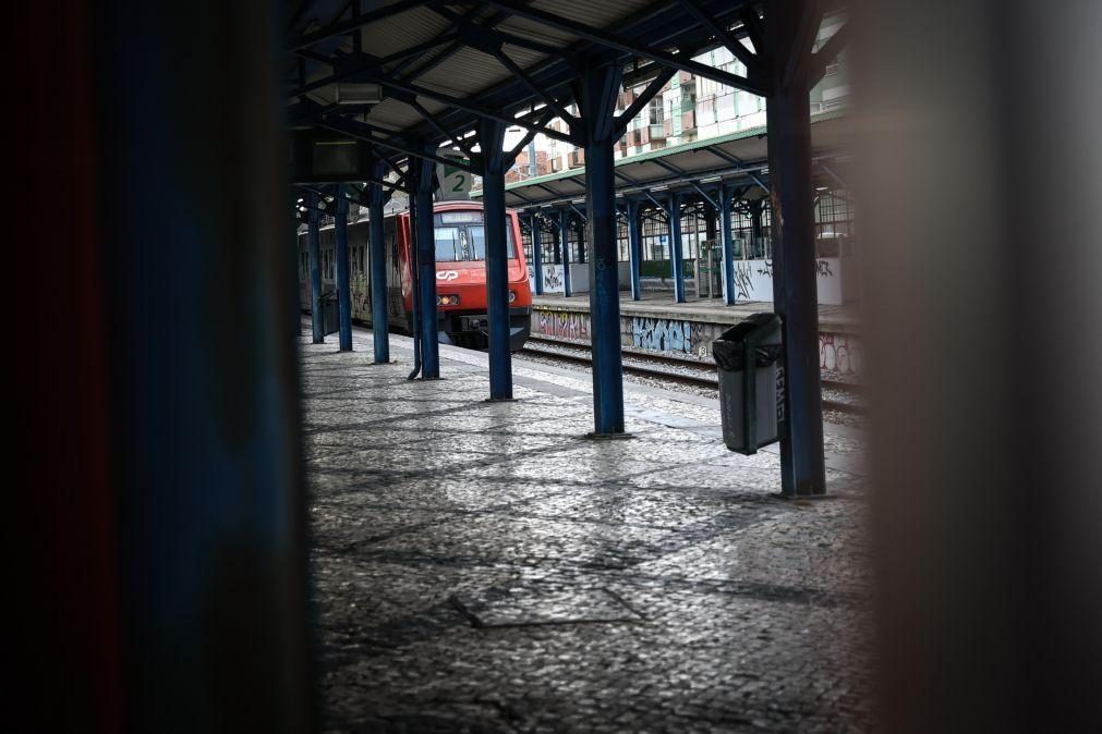 Greve de trabalhadores da CP levou à supressão de 147 comboios até às 08:00