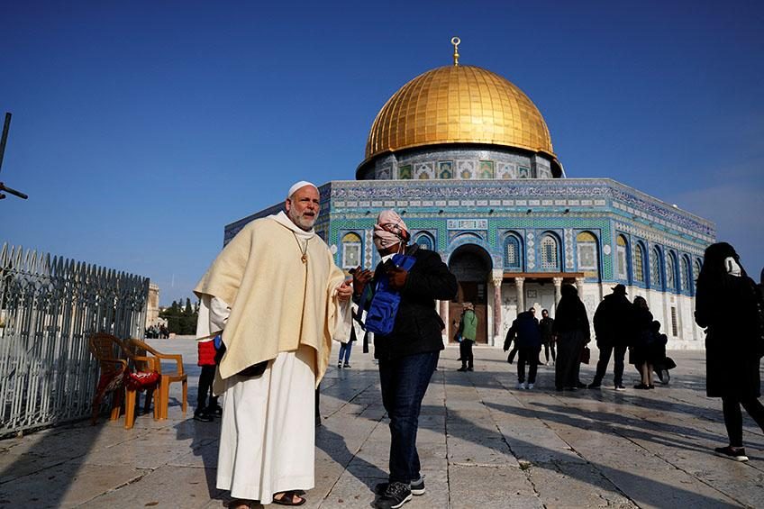 O Monte do Templo em Jerusalém