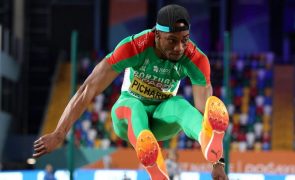 Pedro Pichardo na final do triplo com recorde nacional