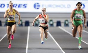 Atletismo/Europeus: Martínez, Santos e Bazolo nas semifinais dos 60 metros