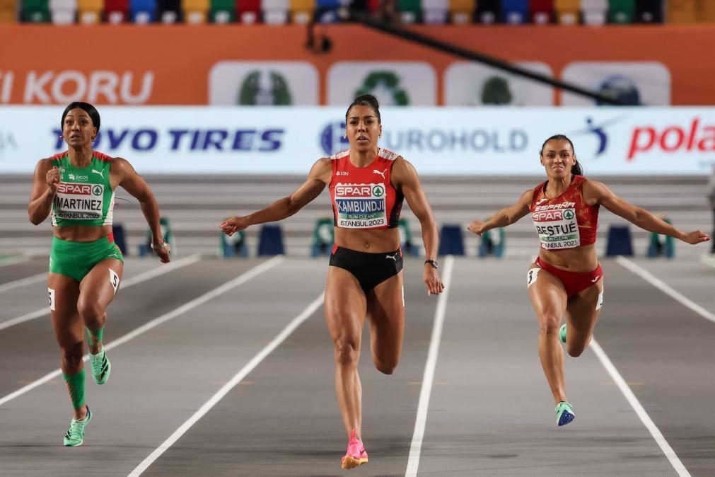 Arialis Martínez quinta nos 60 metros dos Europeus de Atletismo