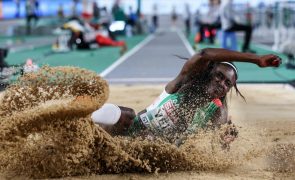 Evelise Veiga saltou para a final do comprimento nos Europeus de Atletismo