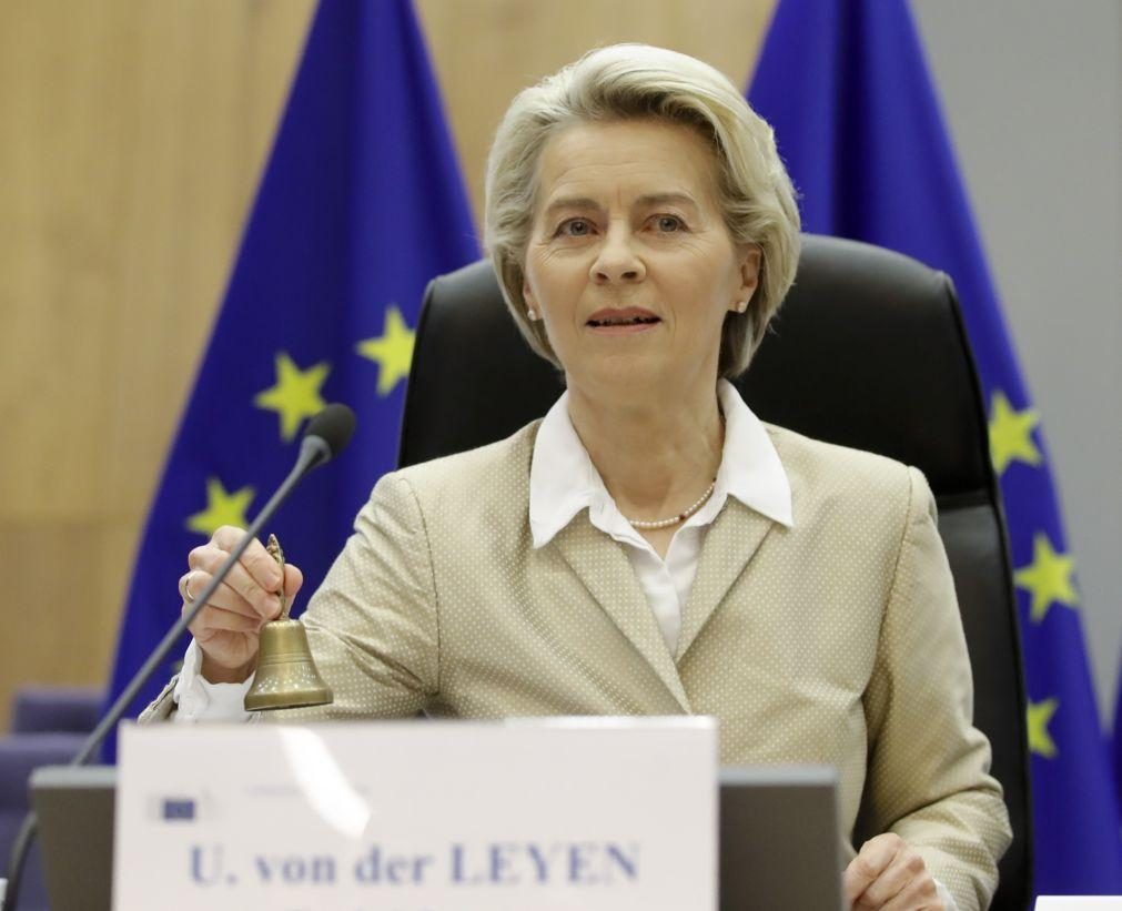 Von der Leyen reúne-se com Joe Biden em altura de tensões por novos subsídios nos EUA