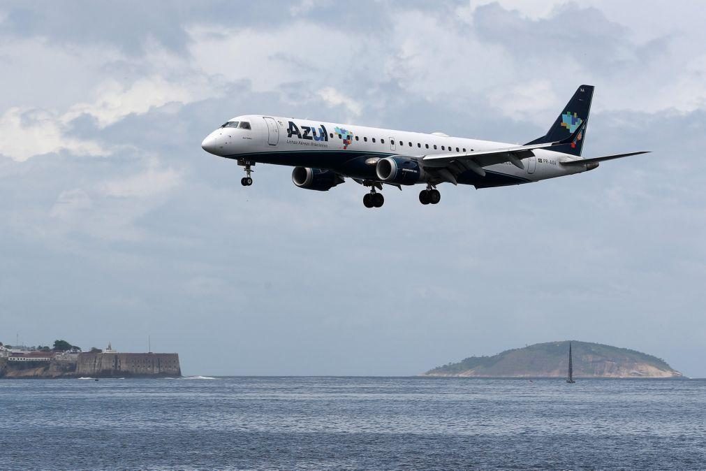 Perdas da aérea brasileira Azul recuaram 71,1% em 2022